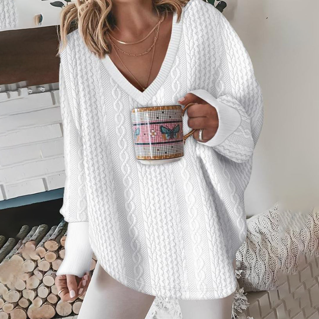 Winter Oversized Cable Sweater
