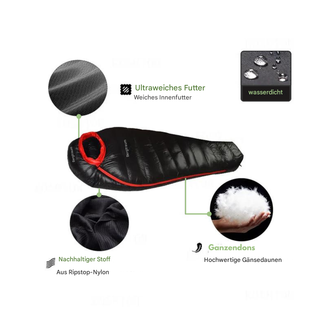 Winter Sleeping Bag - Warm and Weather-Resistant