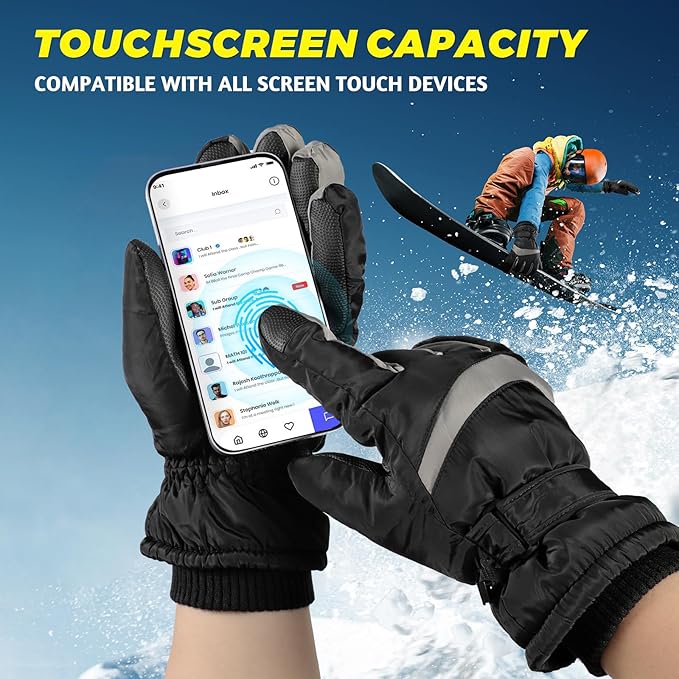 Winter Thermal Touchscreen Gloves
