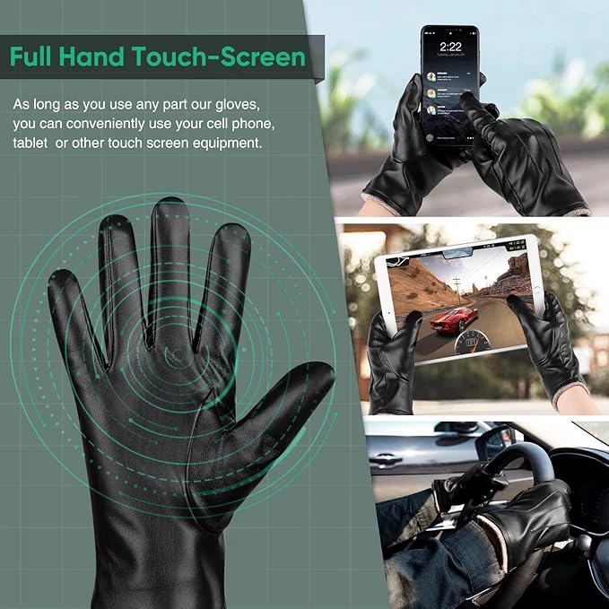 Winter Thermal Touchscreen Gloves