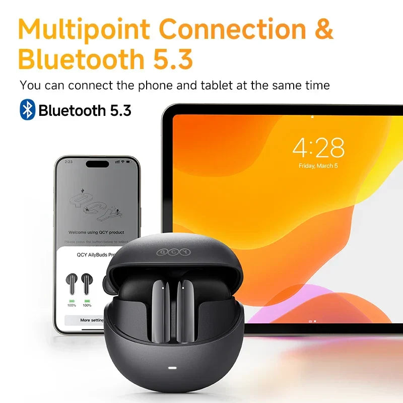 Wireless ANC Earbuds with Adaptive Sound, LDAC, and 28-Hour Playtime