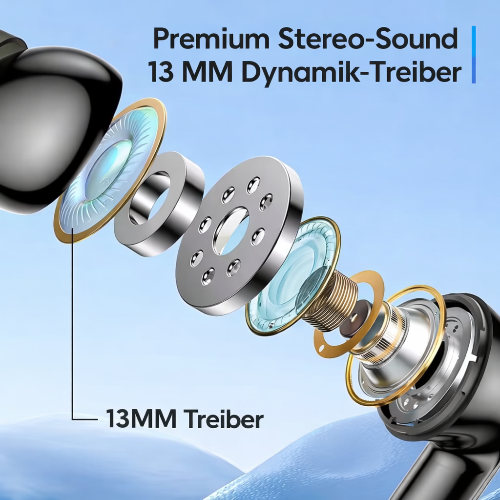 Wireless Earbuds with Long Battery Life & Clear Sound