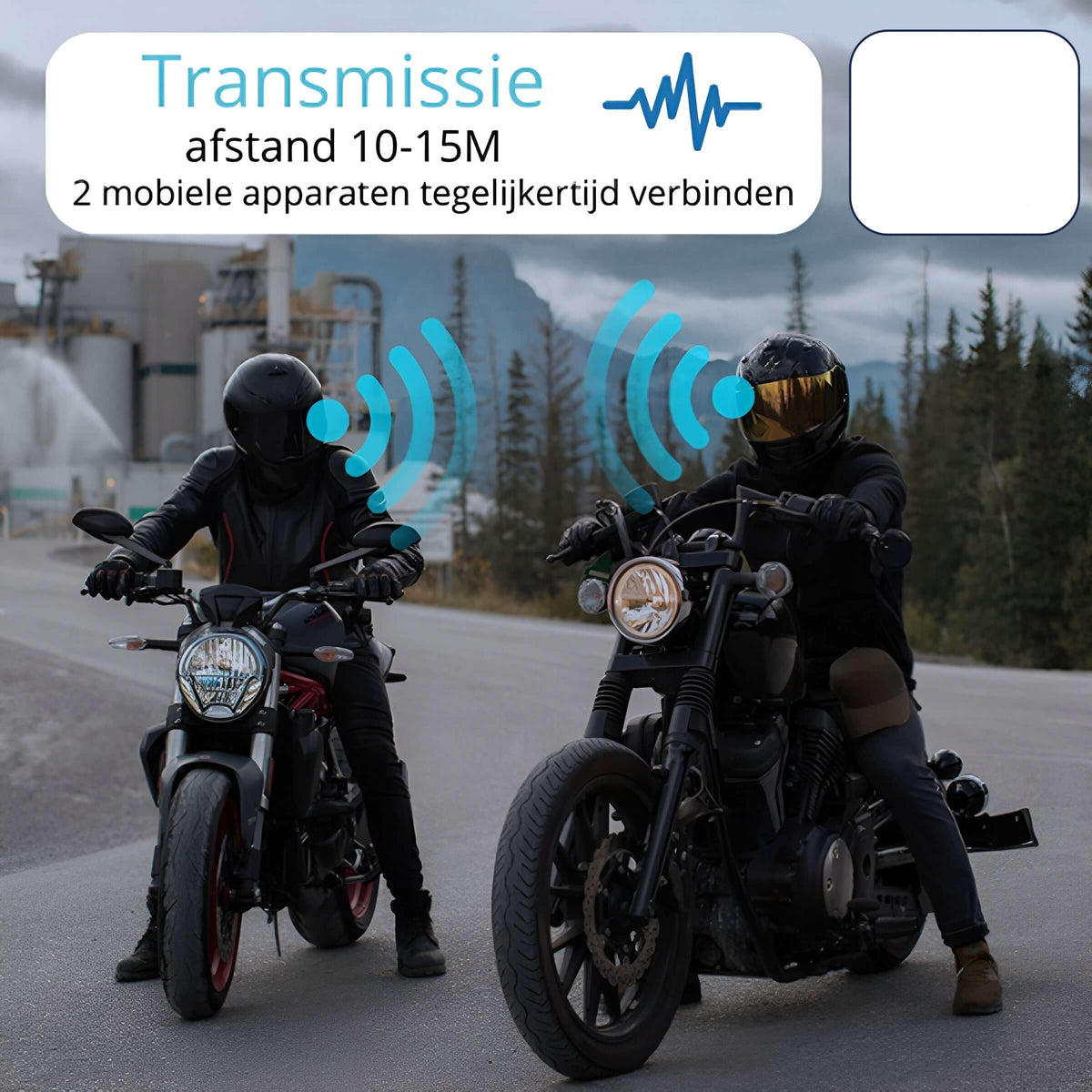 Wireless Motorcycle Helmet Headset
