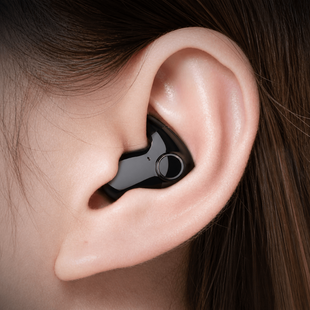 Wireless Noise-Cancelling Bluetooth In-Ear Earphones with Waterproof Design and LED Display