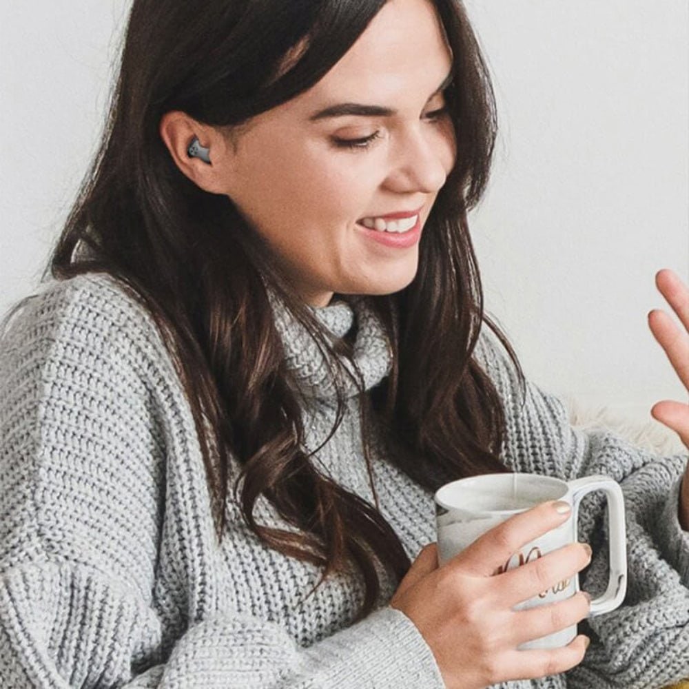 Wireless Noise-Cancelling Bluetooth In-Ear Earphones with Waterproof Design and LED Display