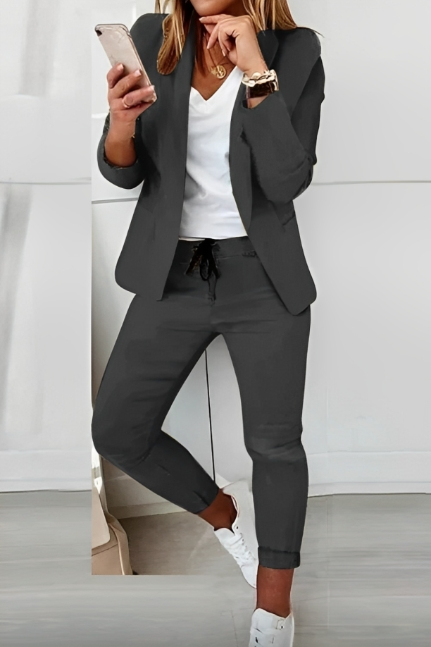 Women's 2-Piece Blazer Set