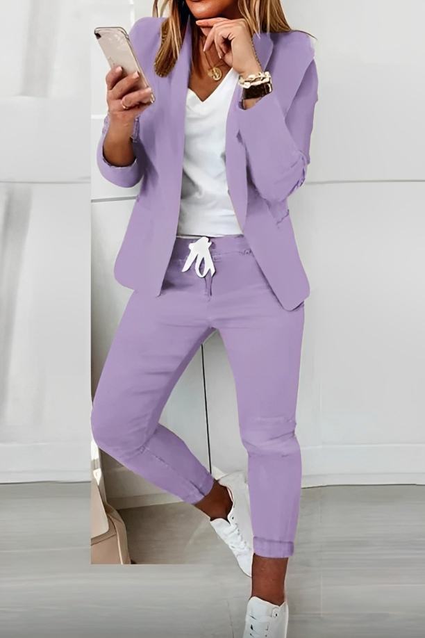 Women's 2-Piece Blazer Set