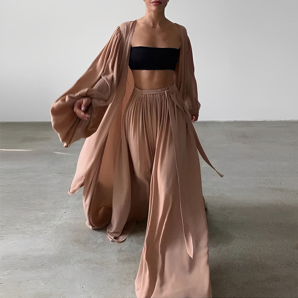 Women's 3-Piece Summer Set: Blazer, Trousers and Top