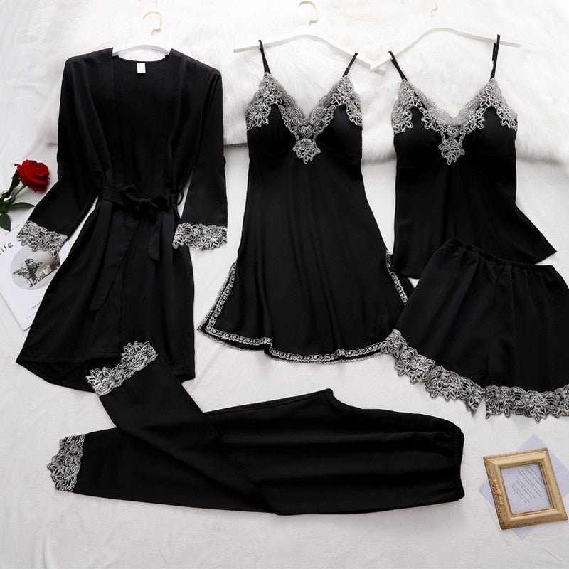 Women's 5-Piece Sleep Set