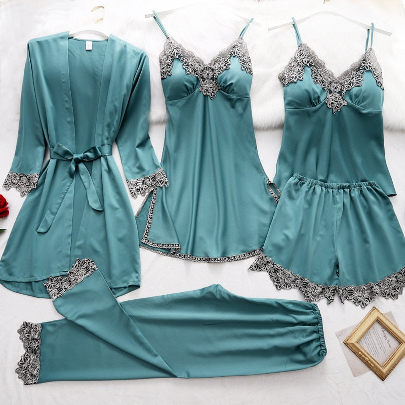 Women's 5-Piece Sleep Set