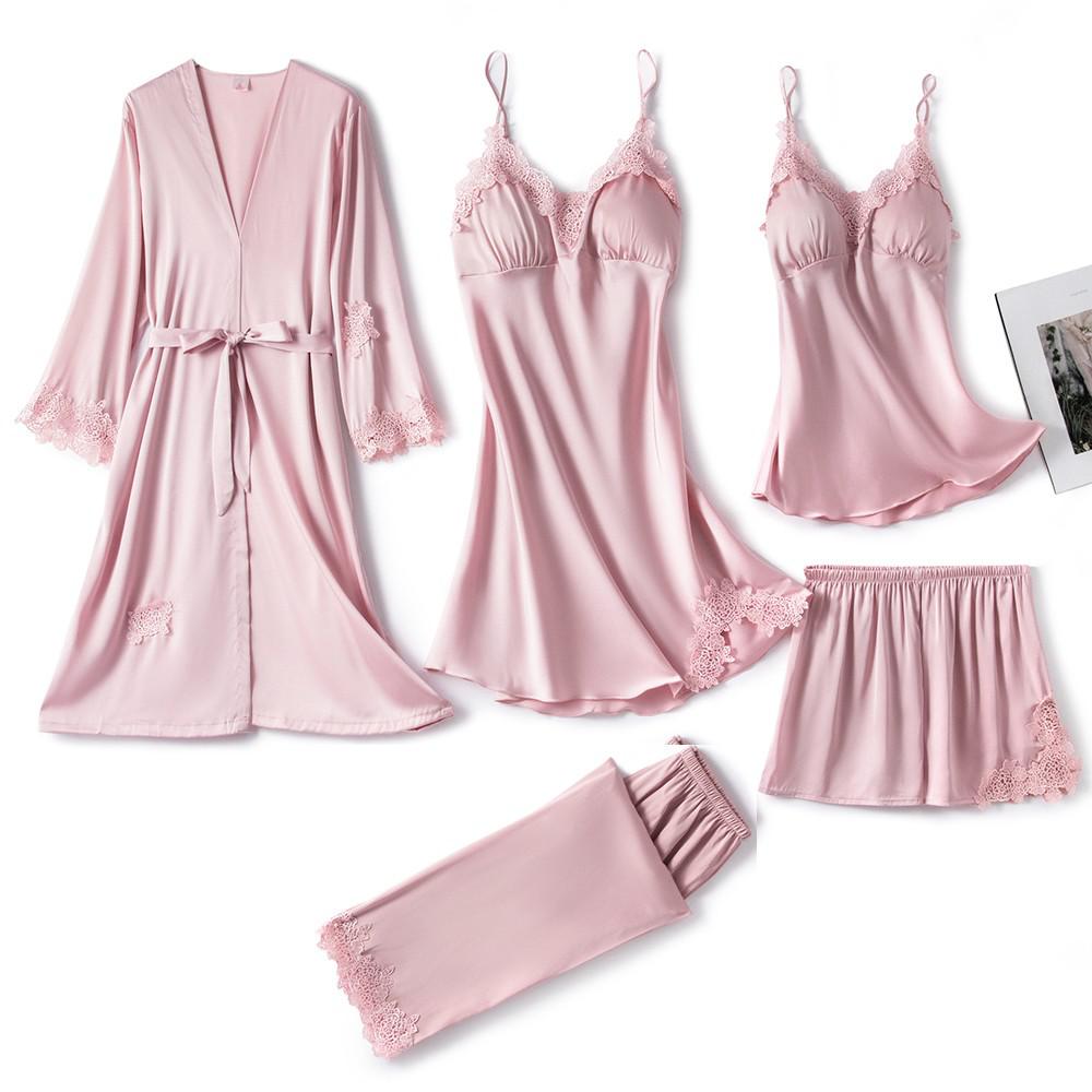 Women's 5-Piece Sleep Set