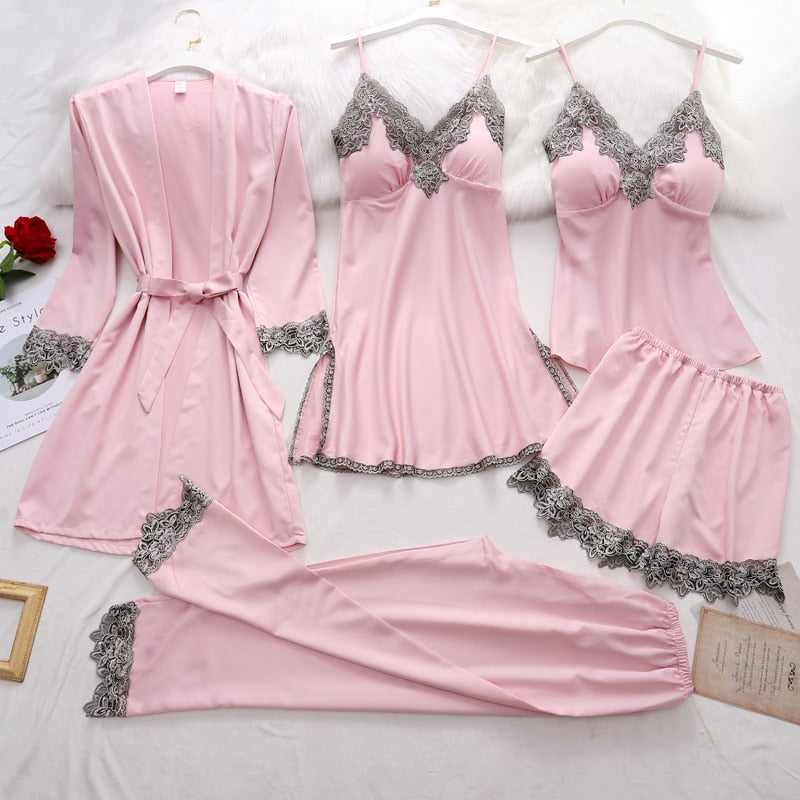 Women's 5-Piece Sleep Set
