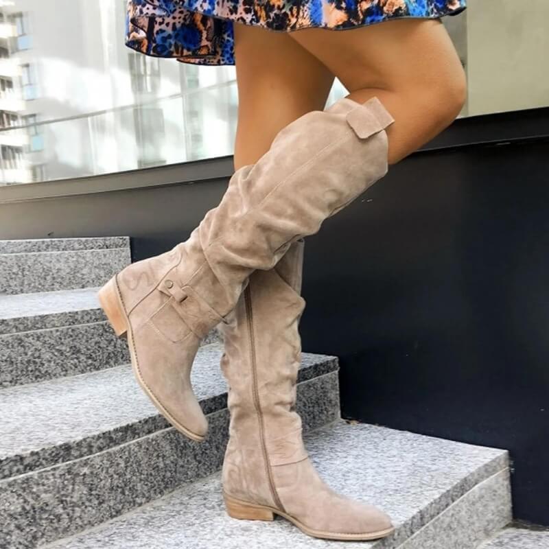 Women's Ankle Boots with Block Heel