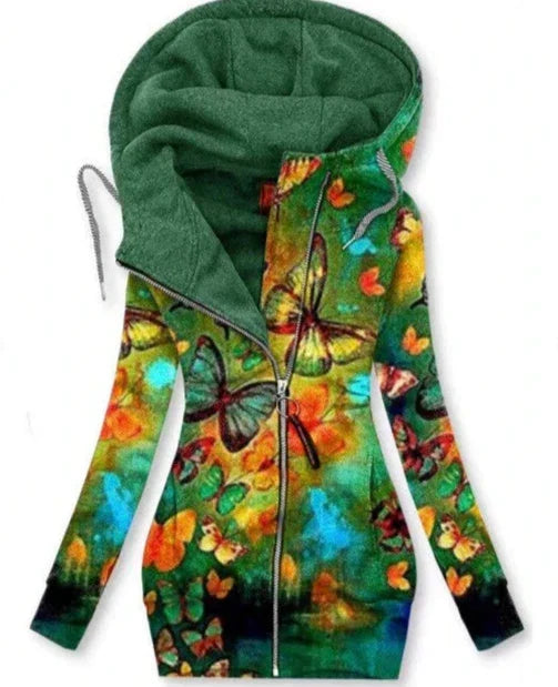 Women's Butterfly Art Cardigan