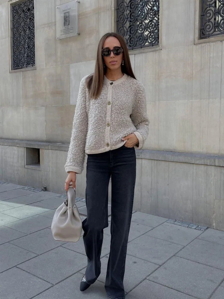 Women's Button-Down Cardigan
