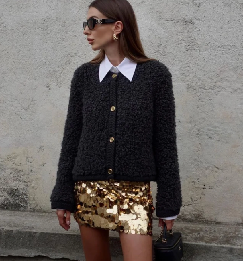 Women's Button-Down Cardigan