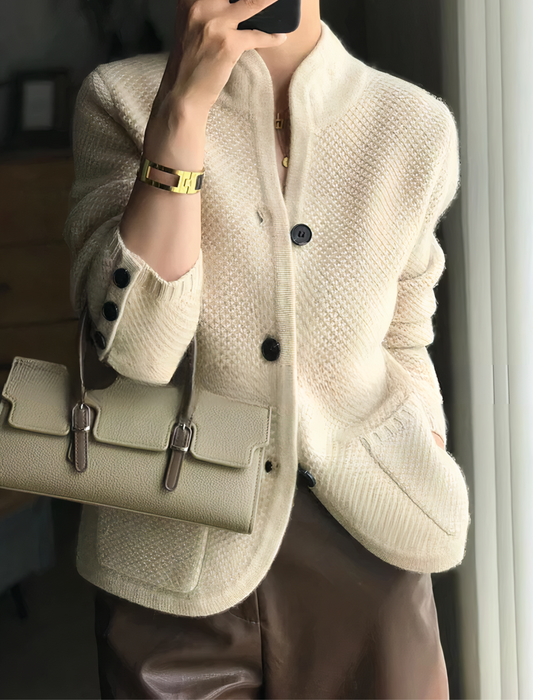 Women's Button-Down Cardigan for an Elegant Look