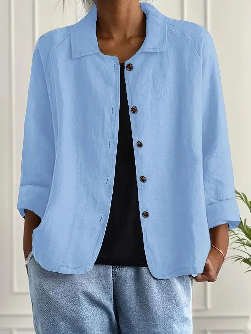 Women's Button-Down Casual Jacket