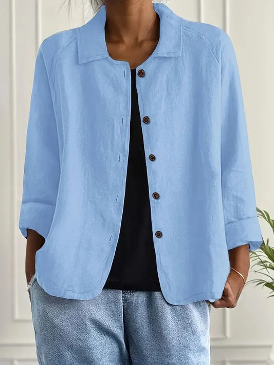 Women's Button-Down Casual Jacket