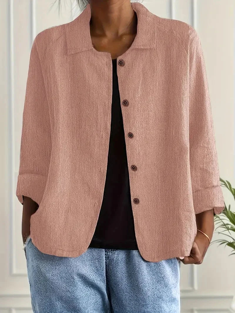 Women's Button-Down Casual Jacket