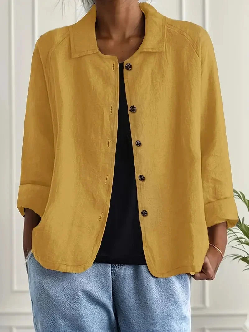Women's Button-Down Casual Jacket