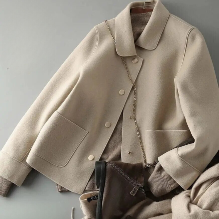 Women's Button-Down Patch Pocket Jacket