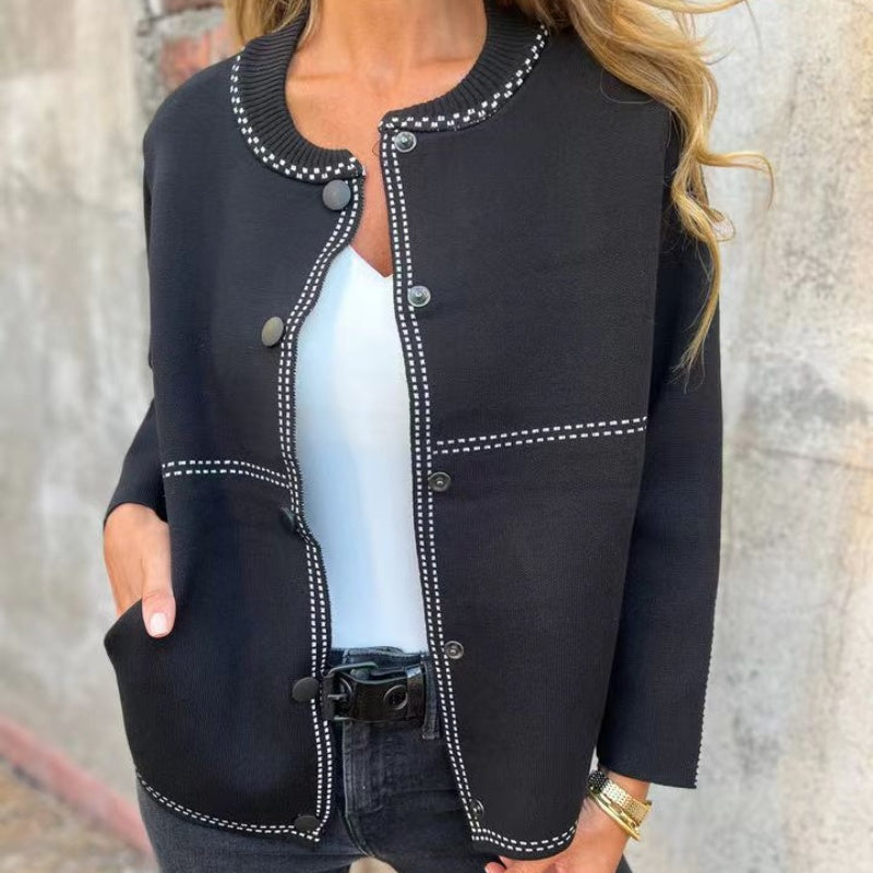 Women's Button-Front Cardigan