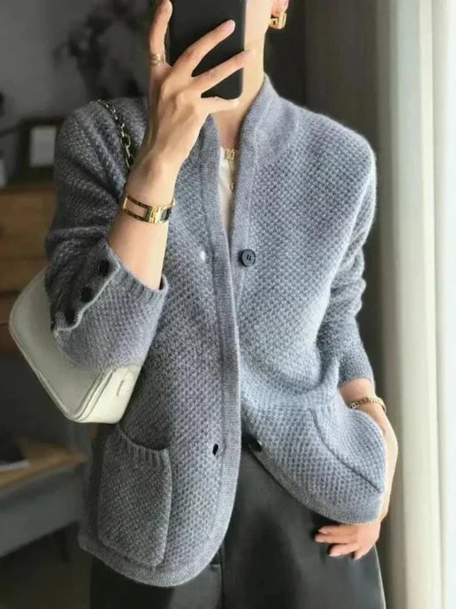 Women's Button-Front Cardigan Sweater
