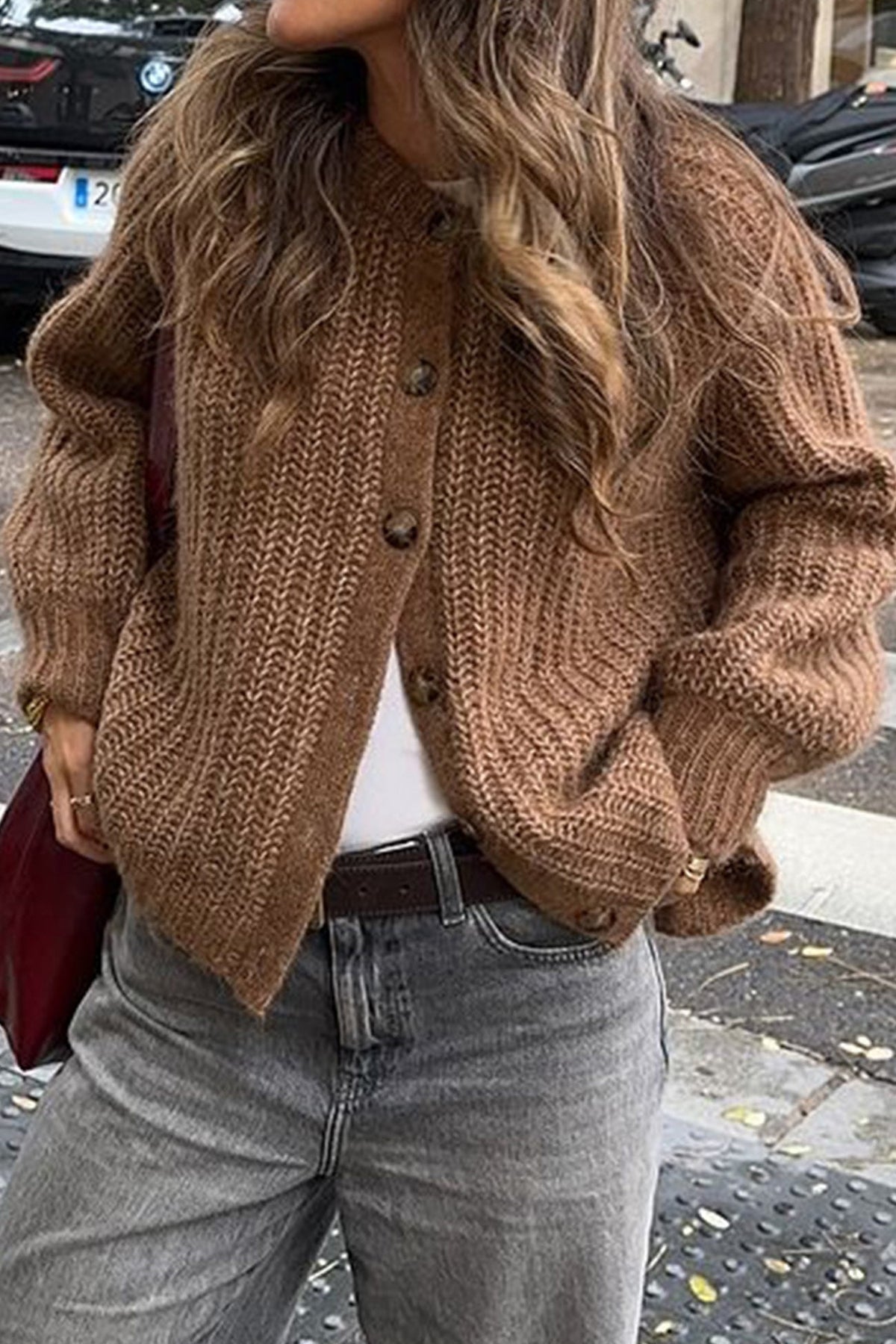 Women's Button-Up Cardigan