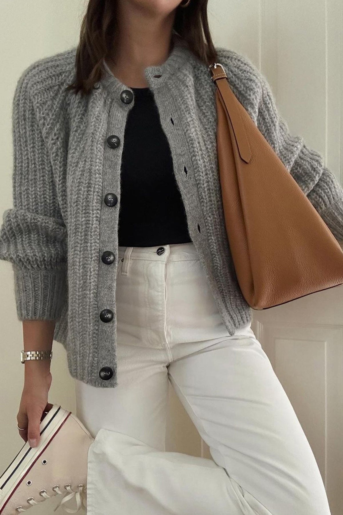 Women's Button-Up Cardigan