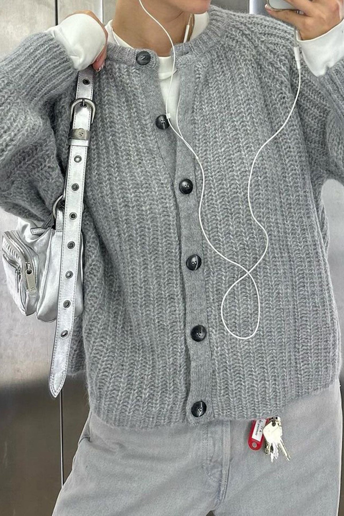 Women's Button-Up Cardigan