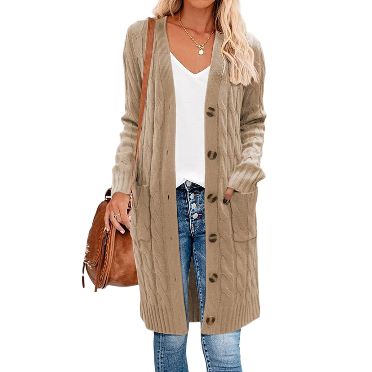Women's Cardigan with Pockets