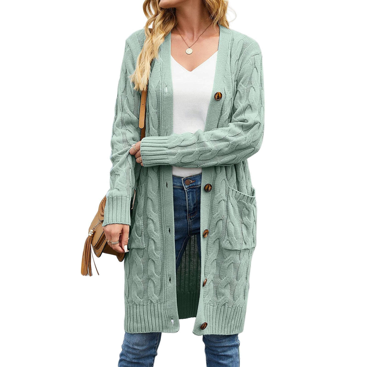 Women's Cardigan with Pockets