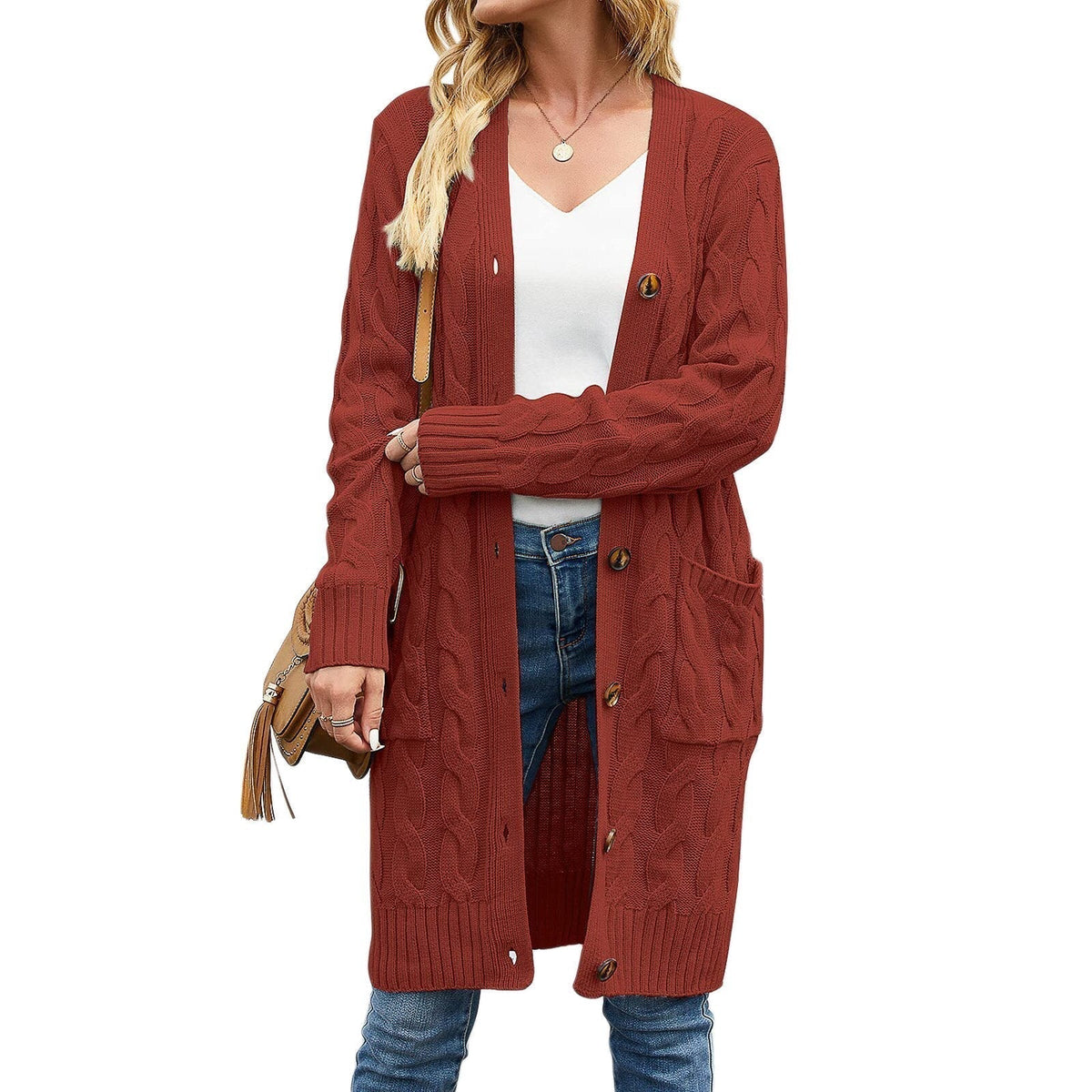 Women's Cardigan with Pockets