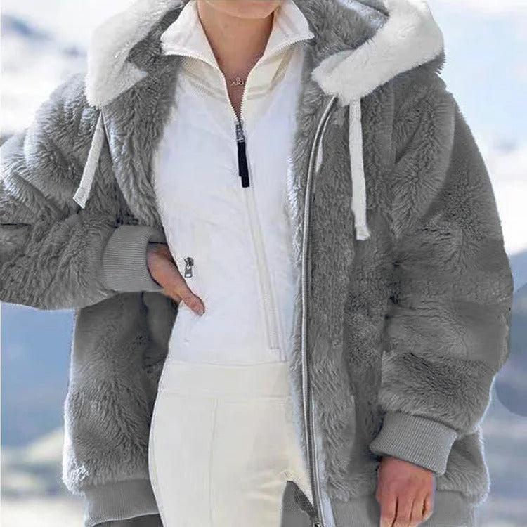 Women's Casual Hooded Jacket