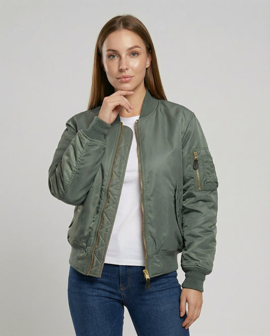 Women's Classic Bomber Jacket