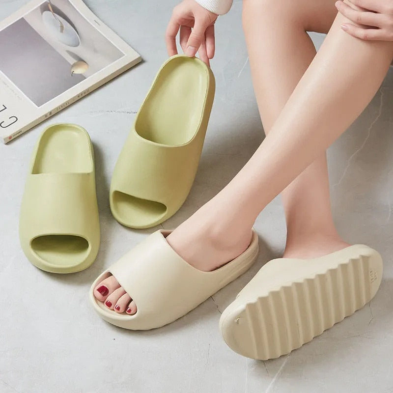 Women's Comfort Slides - Soft & Stylish Cloud Slides