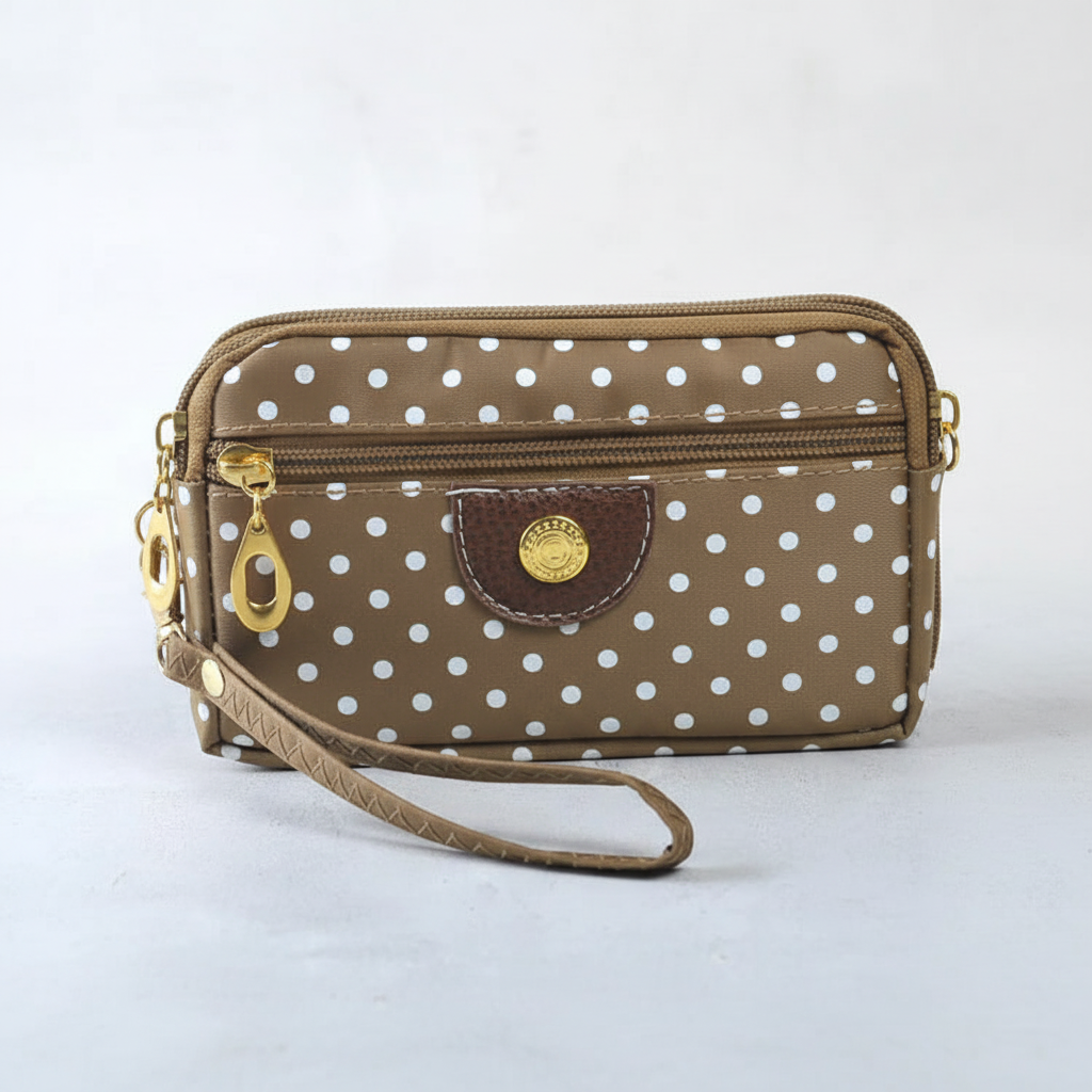 Women's Compact Zip Wallet – Elegant & Practical