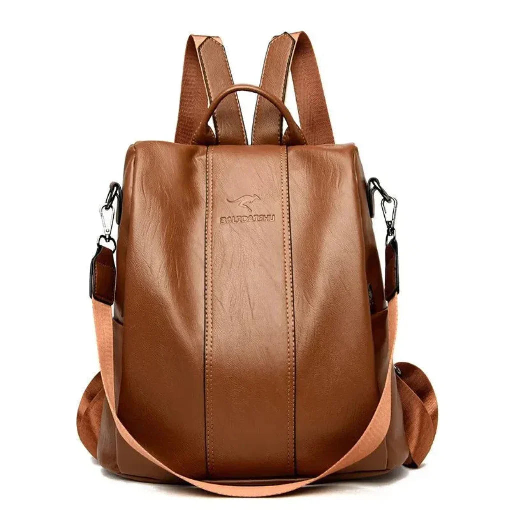 Women's Convertible Anti-Theft Backpack with Hidden Pockets for Travel & Daily Use