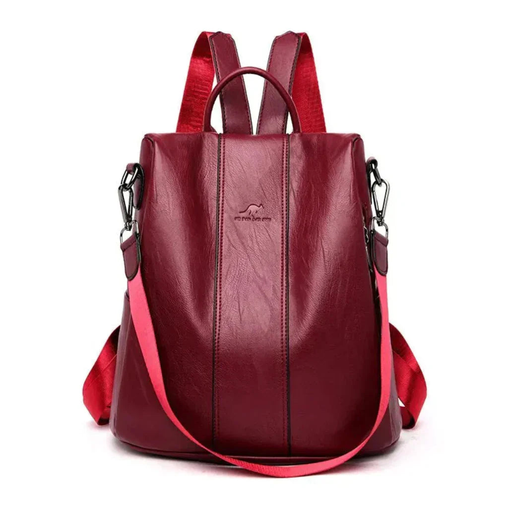 Women's Convertible Anti-Theft Backpack with Hidden Pockets for Travel & Daily Use