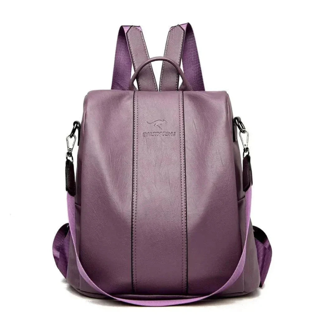 Women's Convertible Anti-Theft Backpack with Hidden Pockets for Travel & Daily Use