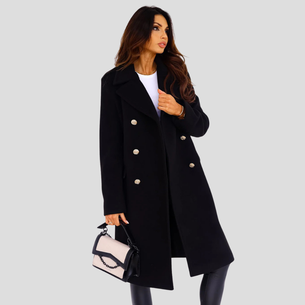 Women's Double-Breasted Coat