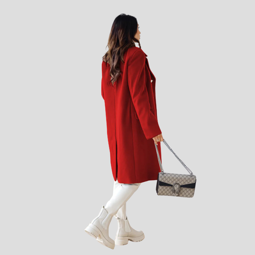 Women's Double-Breasted Coat