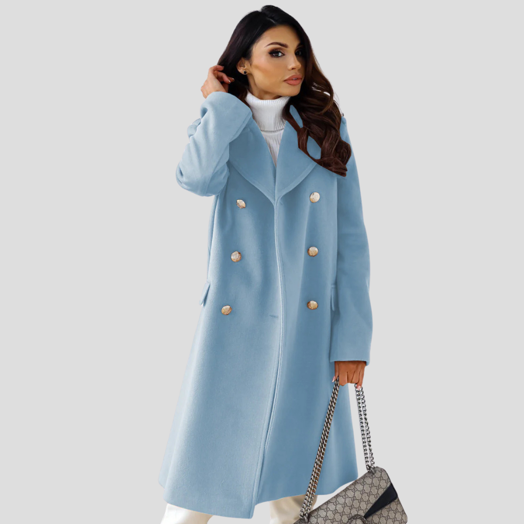 Women's Double-Breasted Coat