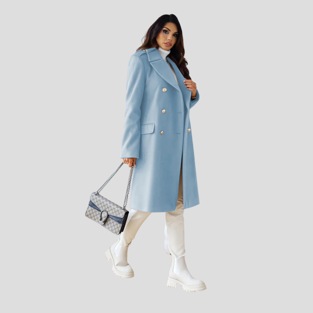 Women's Double-Breasted Coat