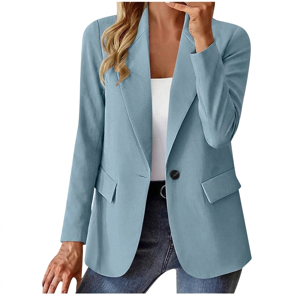 Women's Elegant Long Sleeve Blazer