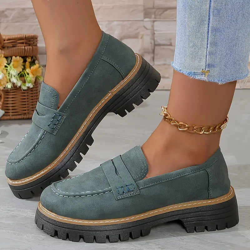 Women's Elegant Retro Comfortable Slip-On Loafers