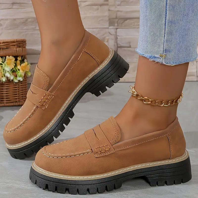Women's Elegant Retro Comfortable Slip-On Loafers