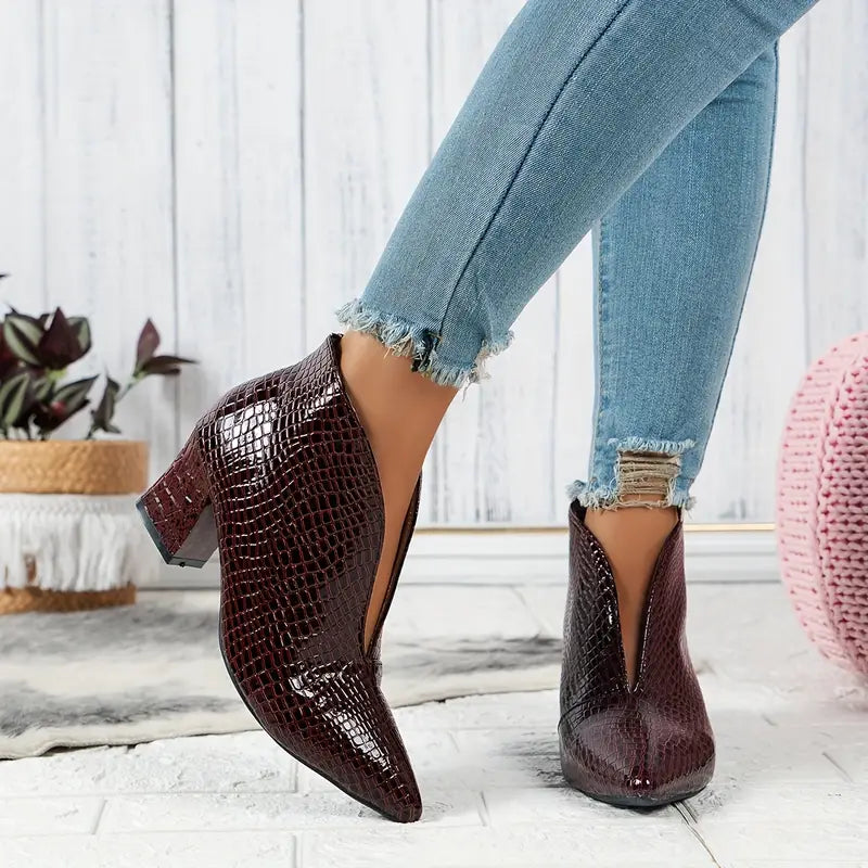 Women's Elegant Stiletto Ankle Boots