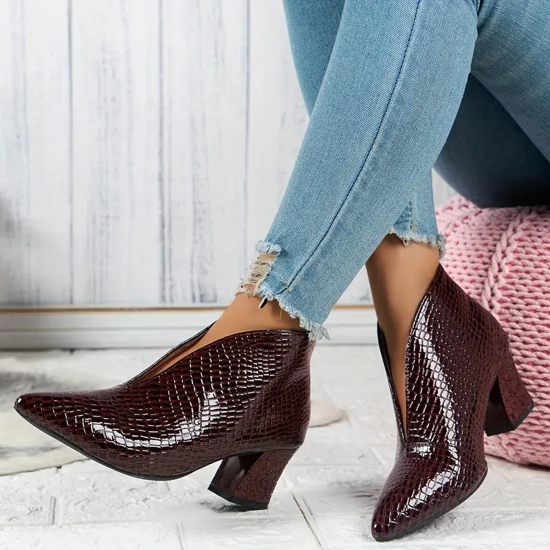 Women's Elegant Stiletto Ankle Boots